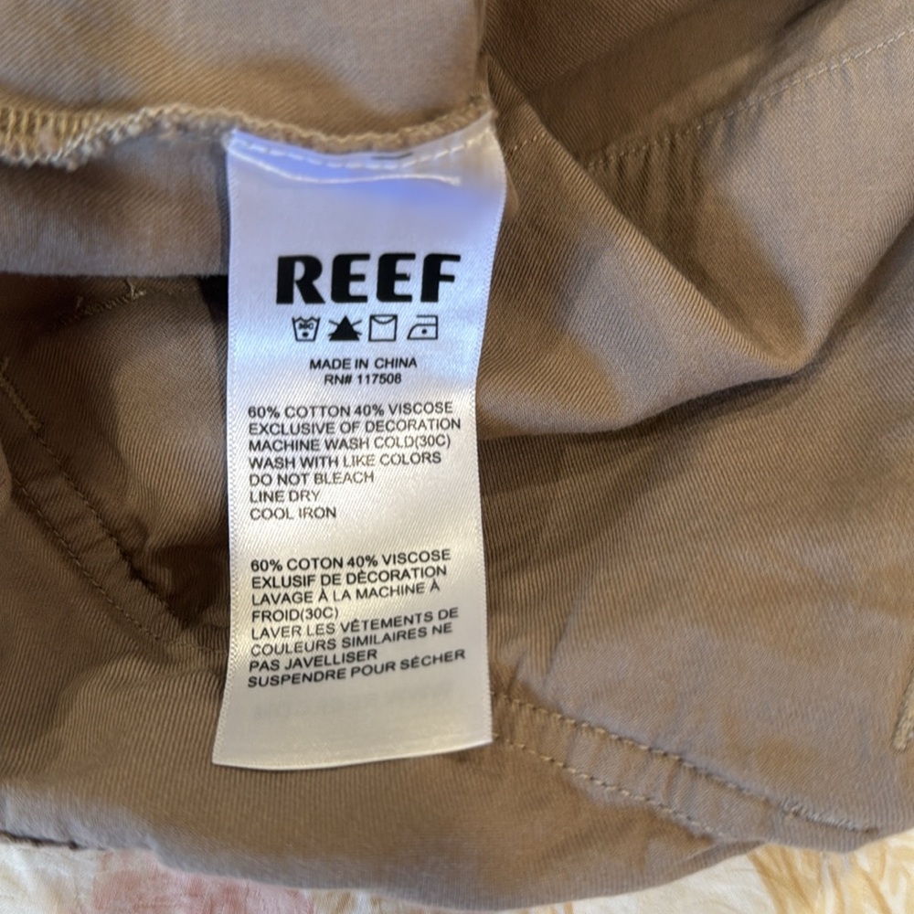Reef Bailey High Rise Short Large Tan - Picture 9 of 11
